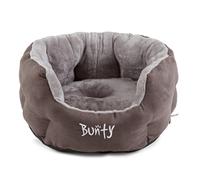 (Large) Dog Puppy Cat Bed, Calming Fleece Lined Washable