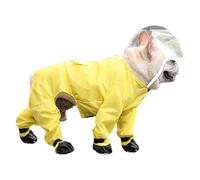 Large Dog Raincoat, Dog Rain Coat | Reflective Waterproof Rain Poncho for Dachshund,Rain Jacket for Raincoats for with Hood Transparent ant