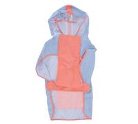 Large Dog Raincoat Windproof Water - shedding | Reflective Strips Keep Pets Visible in Low Visibility | Hooded Rain Jacket with Leash Hole for Big Dogs | Breathable & Low - weight (2XL)