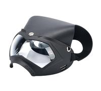 Large Dog Sunglasses - Windproof UV Puppy Goggles Hat - Removable Breathable Dog Helmet Pet Accessories for Mountain Hiking Summer Festivals Beach Outings