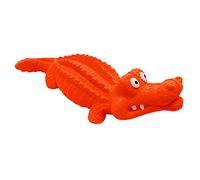 Large Dog Toys Pet Rubber Toy Big Dog Sound Grinding Stick Cleaning Chewing Gum Sound Toy Tous (Orange, One Size)