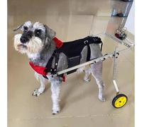 Large Dog Wheelchair for Back Legs - Mobility Aid for Disabled Pets, Rehabilitation Support for Injured Dogs & Cats, Fits Schnauzer & Labrador