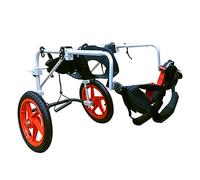 Large Dog Wheelchair for Disabled Dogs, Adjustable Rear Leg Support Cart, Pet Mobility Aid for Dogs 50-120 LB, Comfortable and Durable Dog Chariot