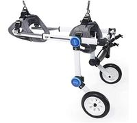 Large Dog Wheelchair Stroller - Supportive Rehab for Paralyzed Dogs Disabled Puppies Postoperative Recovery 2-Wheel Design for Back Legs & Hind Feet