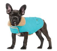 Large Dog Winter Jacket, Pet Warm Windproof Coat Dogs Cold Weather Coats Snow Jacket Pets Clothes, Golden Retriever, Labrador Retriever, Husky, Blue L