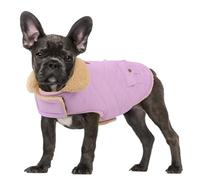 Large Dog Winter Jacket, Pet Warm Windproof Coat Dogs Cold Weather Coats Snow Jacket Pets Clothes, Golden Retriever, Labrador Retriever, Husky, Lilac L