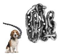 Large Dogs Chain Leashes - 2m/6.56 Ft Puppy Chains Waterproof Long Dog Leashes | Shock-Absorbing Dog Lead, Funny Puppy House Lines, Dog Training Leashes for Training Walking All Types of Dogs