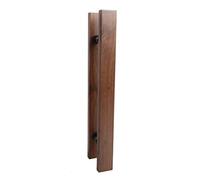 Large Door Pull Handle, Wood Door Handles for Glass Door Wood Door Sliding Door, Double Sided Square Design Gate Hardware (One Color 40cm(15.7in) 25cm(9.8in))