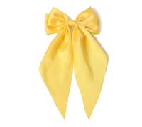 Large Double Layer Hair Bowknot Clip for Adults Teens Soft Ribbon Fabric Barrettes Metal Hairpin for Daily Styling Large Hair Bow Clip for Women French Metal Barrettes Party Pin for Thick Vintage