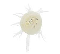 Large Down Brooch Hat Decorative Shawl Clip Fashion Evening Dress Accessories Flower Brooch