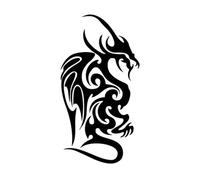 Large Dragon Temporary Tattoo Sticker Waterproof And Long-lasting
