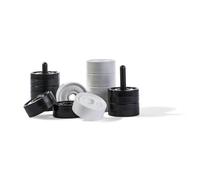 Rolly Toys Large Garden Draughts Pieces, Black and White