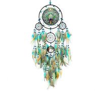 Large Dream Catcher, Dream Catcher for Adults, Dream Catcher, Wall Hanging, Peacock Suncatcher, Stained Ornament, Gifts for Women, Lovers, Couples, Friends, Bestie