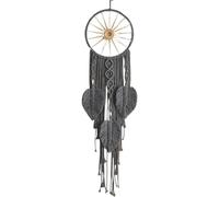 Large Dream Catcher Wall Decor - Handmade Grey Tapestry for Bedroom, Living Room, and Nursery - Unique Wall Hanging for Home Aesthetic