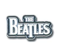 Large Drop T Logo Pin Badge (White)