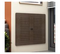 Large Drywall Access Panel, Inspection Hatch Cover Access Door, Decorative Vented Plastic Service Hatch Ceiling Door Louvered for All Flush Surfaces(Brown,70x45cm/28x18in)