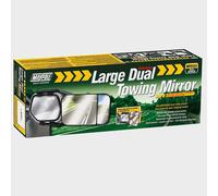 Large Dual Towing Mirror - Grey, Grey One Size