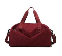 Large Duffle Bag Sport Gym Bag for Women and Men Outdoor Overnight Camp with Wet Pockets Shoe Compartment Cheerleading