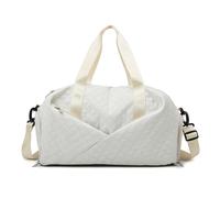 Large Duffle Bag Sport Gym Bag for Women and Men Outdoor Overnight Camp with Wet Pockets Shoe Compartment Cheerleading