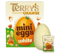 Large Easter Chocolate Eggs - Variety Flavours & Fillings - Seasonal Assorted Chocolate Egg Collection - 149g to 200g | 21 Options (Terry's White Chocolate Orange Easter Egg And Mini Eggs 200G)