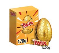 Large Easter Chocolate Eggs - Variety Flavours & Fillings - Seasonal Assorted Chocolate Egg Collection - 149g to 200g | 21 Options (Twix Milk Chocolate Easter Egg 170g)