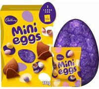 Large Easter Chocolate Eggs Variety For Easter Best gift for Friends & Family (Cadbury Mini Eggs Chocolate Easter Egg 181g)