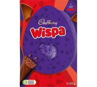 Large Easter Chocolate Eggs Variety For Easter Best gift for Friends & Family (Cadbury Wispa Chocolate Easter Egg 177g)