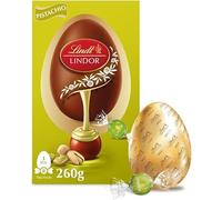 Large Easter Chocolate Eggs Variety For Easter Best gift for Friends & Family (Lindt Lindor Milk Chocolate Egg with Lindor Pistachio Truffles 260g)