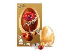 Large Easter Chocolate Eggs Variety For Easter Best gift for Friends & Family (Lindt Lindor Milk Chocolate Egg with Assorted Truffles 260g)