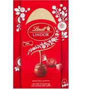 Large Easter Egg Range - Premium gift for Easter 2026 (Lindt Lindor Milk Chocolate Egg with Milk Truffles 260g)