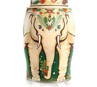 Large Elephant Winter Garland containing 40 Christmas Blend Teabags