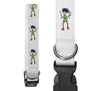 Large 'Elf With Candy Canes' Dog Collar (PR00058816)