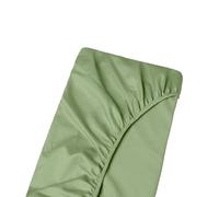 Large Emperor Size Bottom Fitted Sheet - Long Staple 100% Egyptian 1000-Thread-Count, 15cm/6" Deep Pockets, Breathable Sateen Weave Bottom Sheet - Sage Colour
