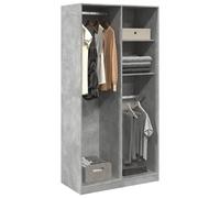Large Engineered Wood Wardrobe Clothes Storage Bedroom Furniture Unit