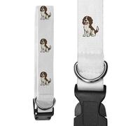 Large 'English Springer Spaniel' Dog Collar (PR00066359)