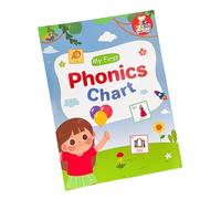 Large English Word Building Chart Educational Language Learning Tool Kids Early Learning Vocabulary Poster 28.7x21cm Interactive Language Flashcards