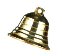 Large Engraved Copper Bells Hanging Ornament with Intricate Designs for Home Decors Festivals and Cultural Exhibitions Carved Bells Pendant