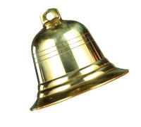 Large Engraved Copper Bells Hanging Ornament with Intricate Designs for Home Decors Festivals and Cultural Exhibitions Large Carved Copper Bells