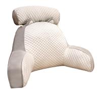Large Ergonomic Reading Pillow for Adults - Neck & Back Support for Cozy Relaxation