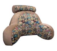 Large Ergonomic Reading Pillow for Adults - Neck & Back Support for Cozy Relaxation