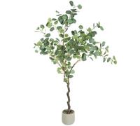 Large Eucalyptus Tree - This Large Eucalyptus Tree Is A Gorgeous Way To Bring A Sense Of The Outdoors Into Your Garden Or Home - Great For Adding Some Stunning Floral Colour To Your Decor (Grey)