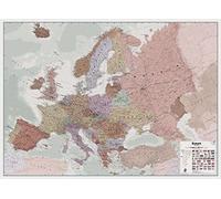 Large Executive Europe Wall Map Political (Paper)