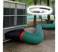 Large Exhaust Fan Air Duct Hose for Ventilation, 4'' 6 8 10 12 in 14 16 18 20 24 28 32 36 40 Inch Expandable Heavy Duty Ventilating Pipe Flex with Clamps(Dia 580 mm (22 4/5 in))