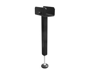 Large Extendable Universal Centre Rail Support Foot for use with Wooden Bed Frames- Black - for USE with Centre Rails Upto 42mm Wide