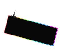 Large Extended Anti-slip Red Mouse Mat Mouse Pad with Multiple Light Modes for Gaming 400x900mm/300x800mm/300x250mm