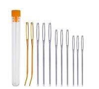 Large Eye Blunt Needles, 11pcs Large Eye Darning Tapestry Sewing Needles for Wool Big Eyes Yarn Needle for Crochet Yarn Knitting