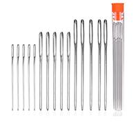 Large Eye Blunt Needles,15Pcs Yarn Knitting Hand Needles Sewing Big Eye Darning Needles 3 Sizes