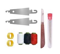 Large Eye Steel Needle Set - Rust Proof Quick Threading Tool | Hand Sewing Needles with Big Eye, Repair Embroidery Beads Quilt Knitting Crochet Creation of Gioi