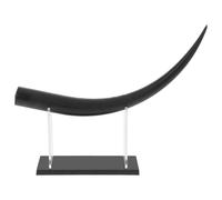 Large Eyelash Model Acrylic Display Prop for Salon Training | Black, Realistic Lash Shape, Compact Portable Design, Suitable for Professional Training and Practice