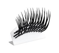 Large Eyelash Teaching Model with Base Accessories Silicone Eyelash Extension Practice Tool for Beauty Salon Training